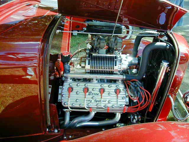 32 Ford w/blown Flathead V8