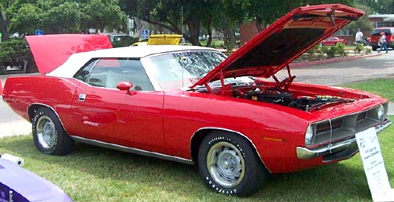 70 Plymouth Barracuda Convertible