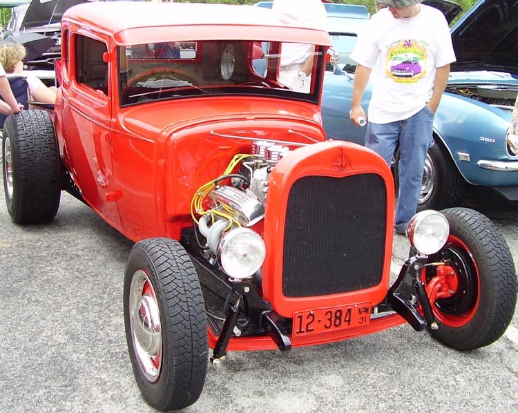 31 Ford Model A Hiboy Chopped Coupe