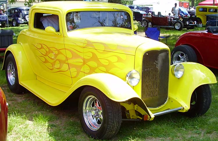 32 Ford Chopped 3W Coupe