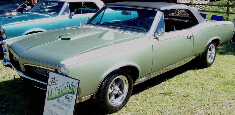 67 Pontiac GTO Convertible