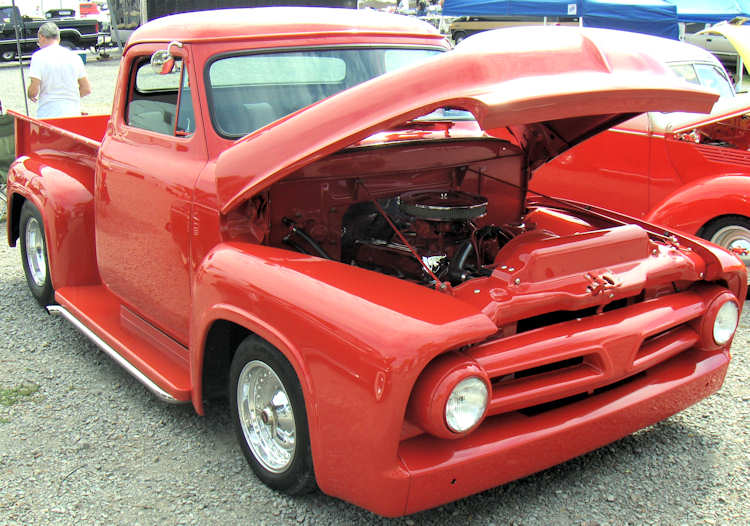 53 Ford Chopped Pickup