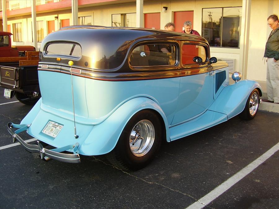 34 Ford Chopped Tudor Sedan