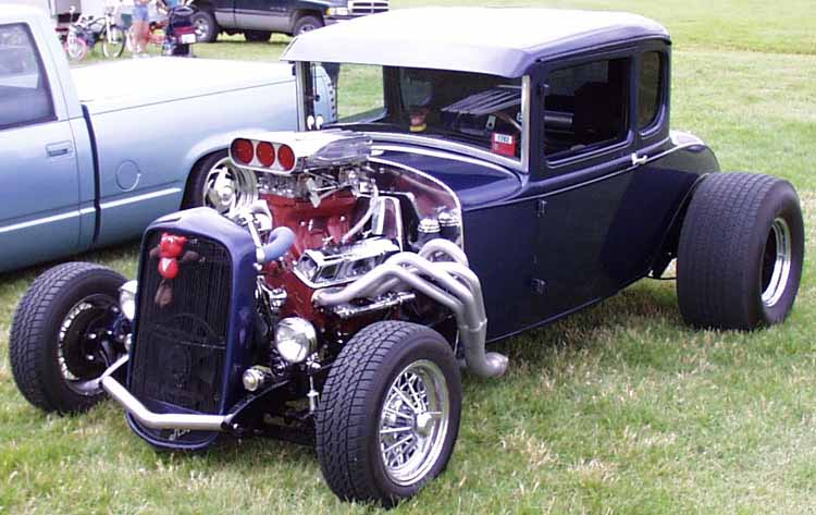 31 Ford Model A Channeled Coupe